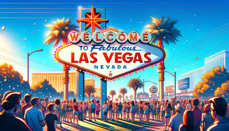 AI Las Vegas Sign