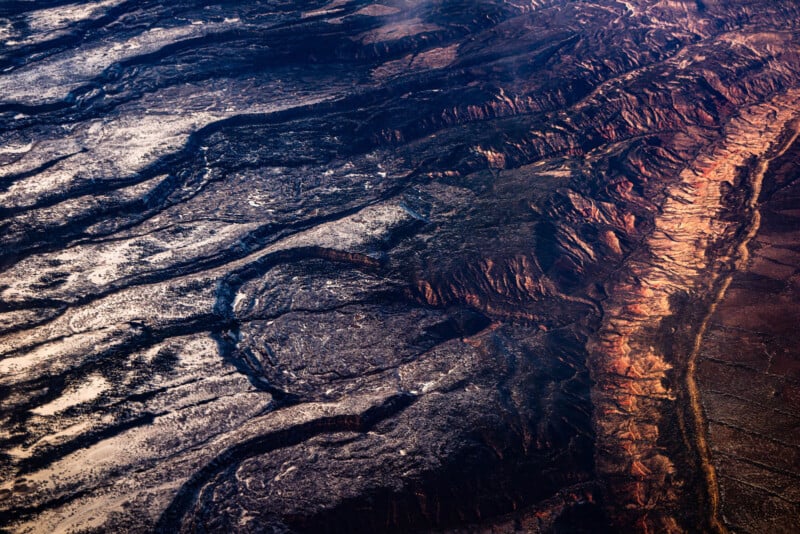 Uncompaghre National Forest aerial landscape photography