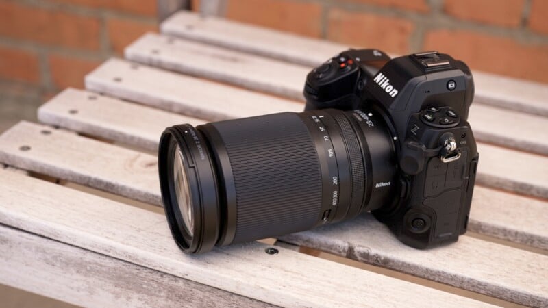  Nikkor Z 28-400mm f/4-8 on camera body