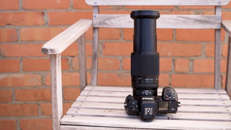     Nikkor Z 28-400mm f/4-8 genişletilmiş lens