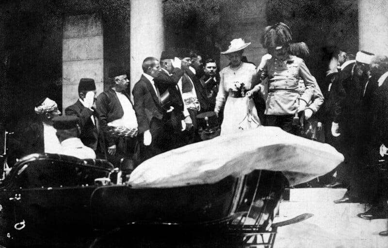 last photo tragedy disaster franz ferdinand austria wife world war one 