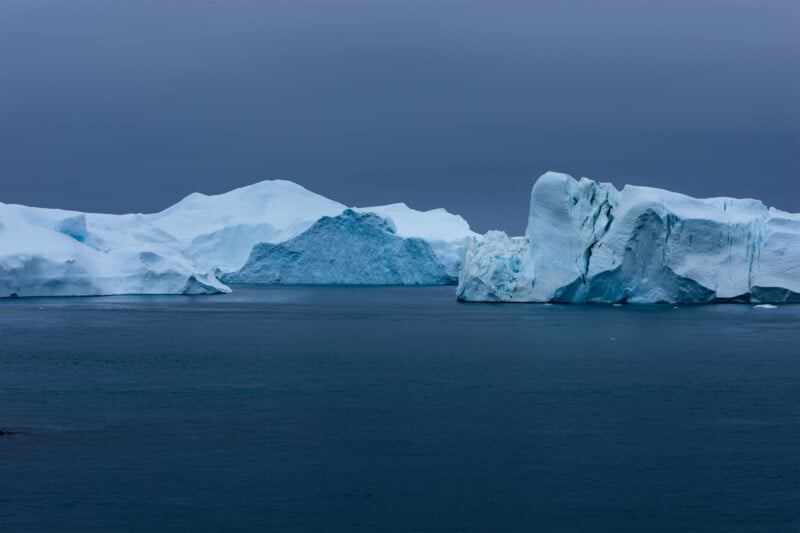 Iceberg Shapes of the Icefjord video still frame