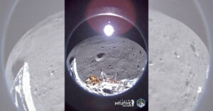 The Odysseus Moon Lander Sent One Final Photo