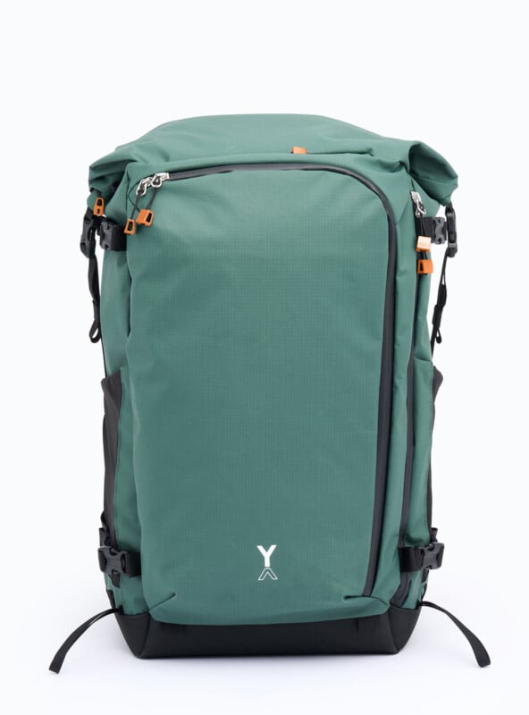 A product shot of the Fjord 50-C camera backpack in the pine color.