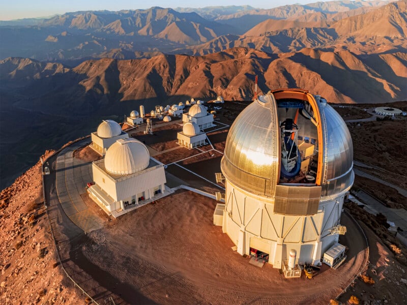 CTIO telescope in Chile, home of the Dark Energy Camera