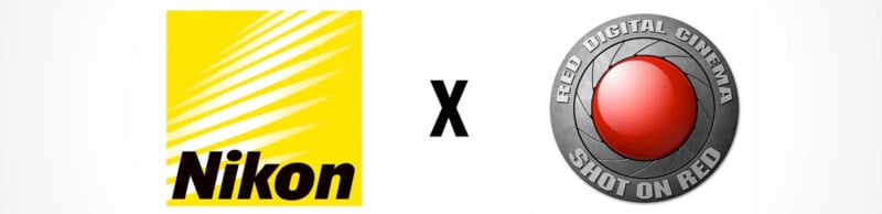 Nikon x RED logos