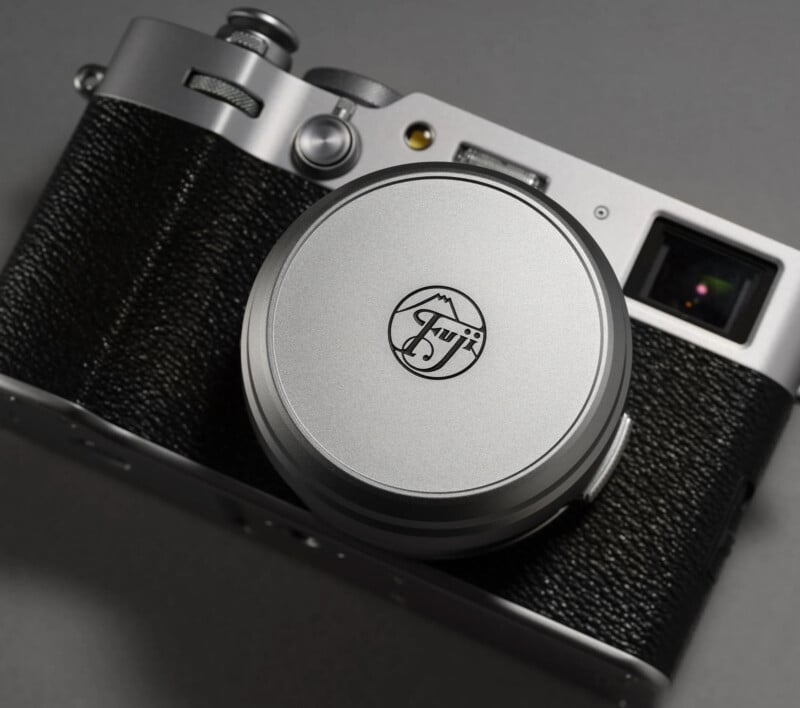 Close-up view of the Fujifilm X100VI Limited Edition camera