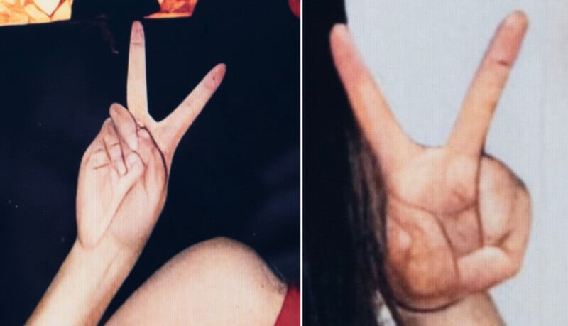 Jennifer Pan's fingers