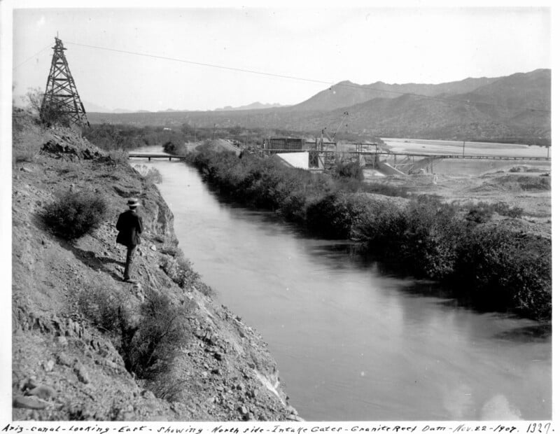 Arizona canal, 1907. 