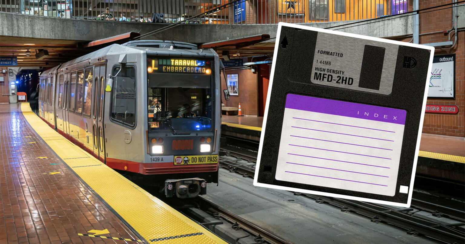San Francisco's Train System is Still Running on Floppy Disks | PetaPixel