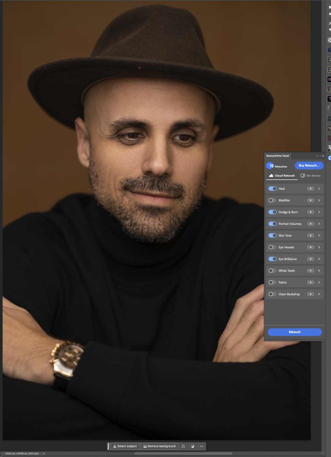 Updated Retouch4me Photoshop Panel Adds Cloud-Based AI Editing | PetaPixel