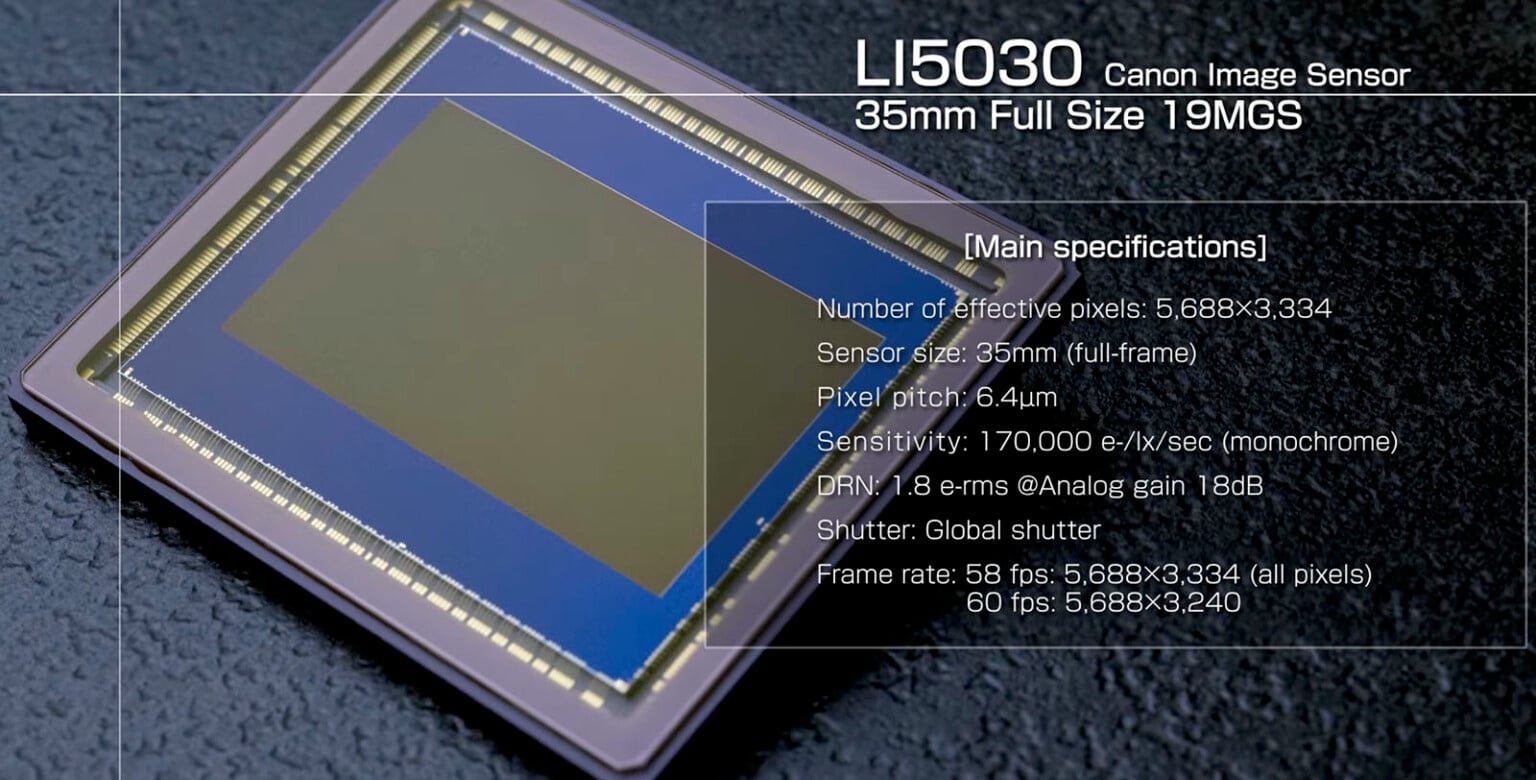 Canon Expands Its Full-Frame Global Shutter Sensor Lineup | PetaPixel