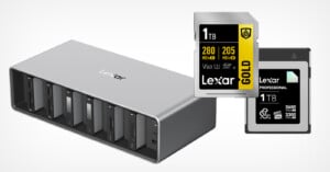 Lexar's new memory card and storage products -- NAB 2024