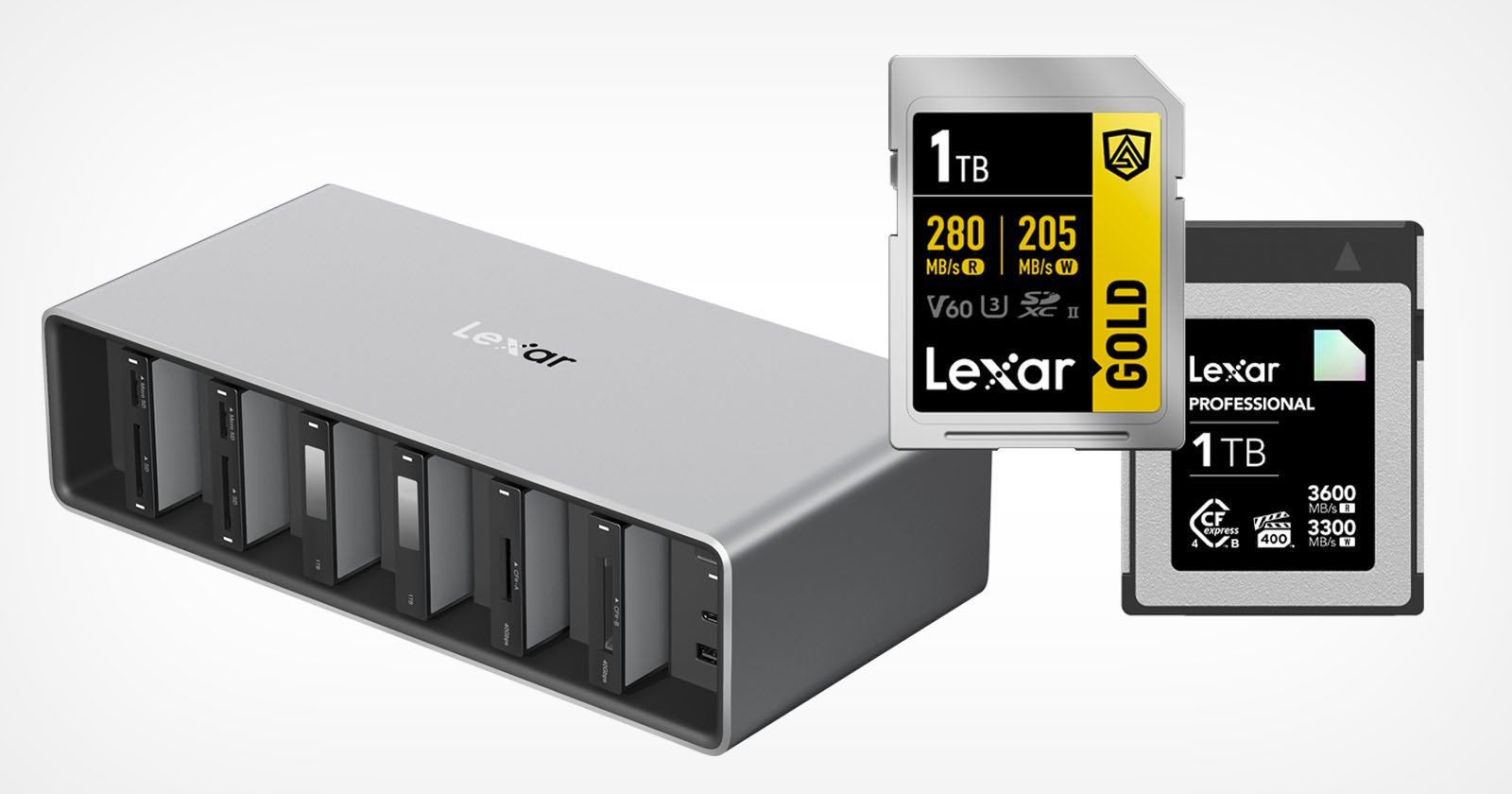 Lexar Debuts New Powerful and Rugged Memory Cards and SSDs