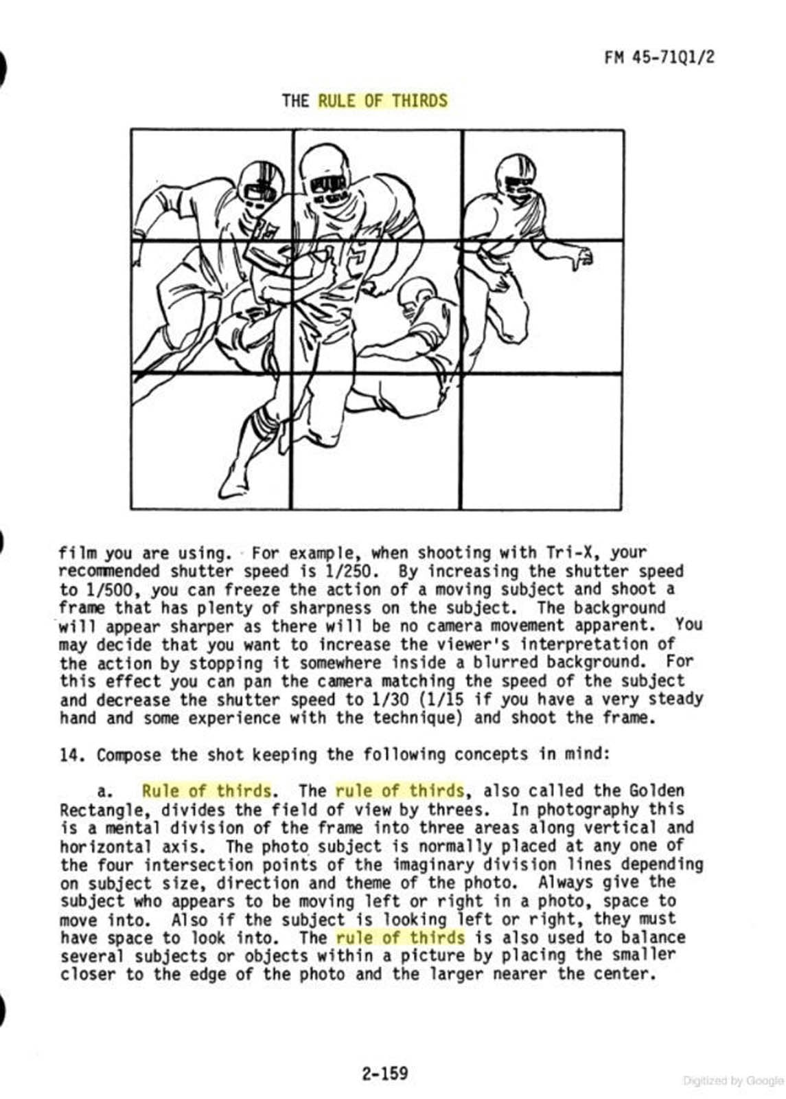 The True Photographic History of 'The Rule of Thirds' (and Golden Mean ...