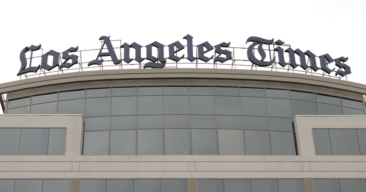 Los Angeles Times Faces Backlash Over Controversial Photo Caption ...