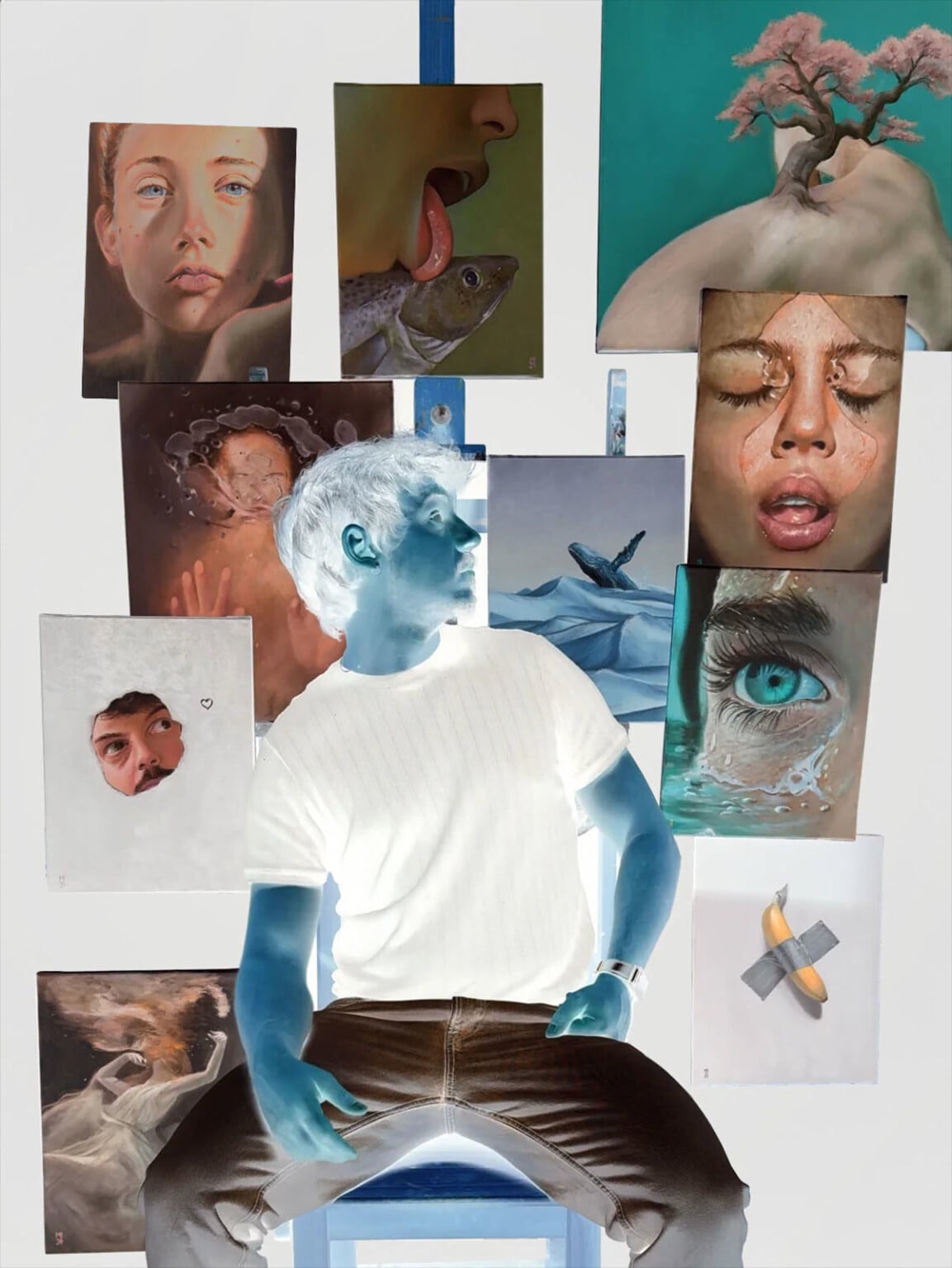 This Artist Has Mastered Painting Pictures as Negatives | PetaPixel