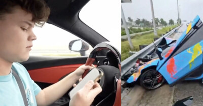 YouTuber Jack Doherty Crashes His McLaren During Live Stream While ...