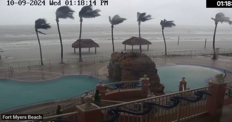 Watch Live on Dozens of Webcams as Hurricane Milton Hits Florida ...