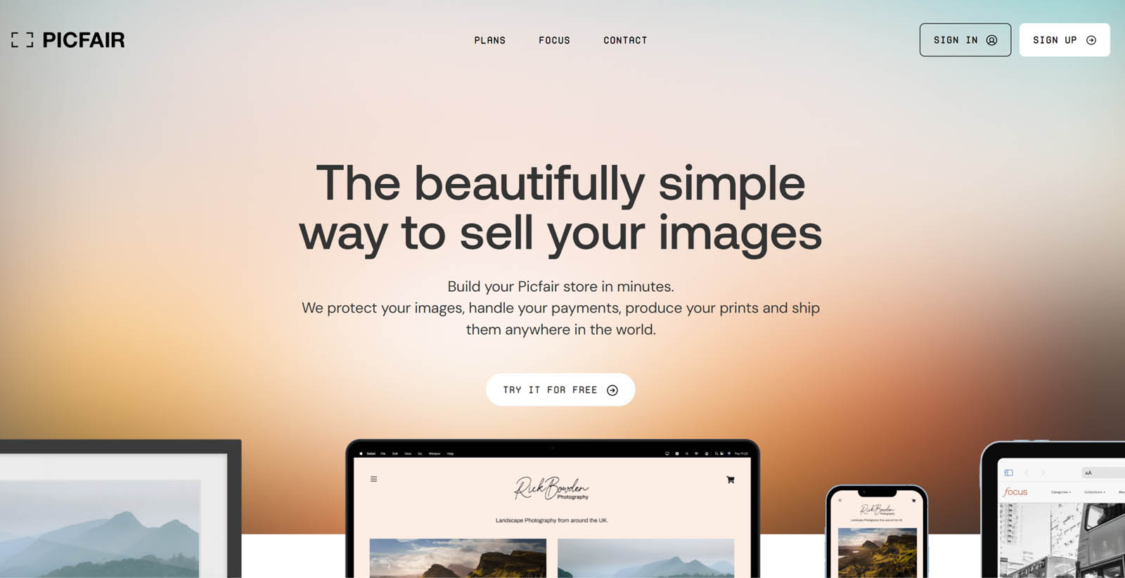 Can You Create Your Own Photography Store in 60 Seconds? Picfair Says ...