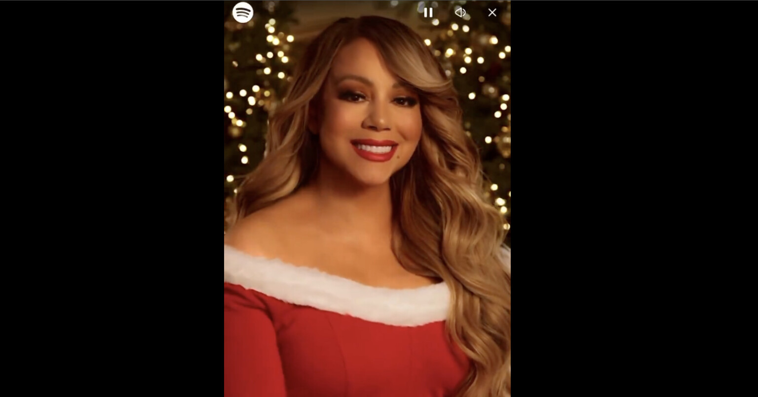 Mariah Carey Denies Being AIGenerated in Spotify Wrapped Video PetaPixel(00)