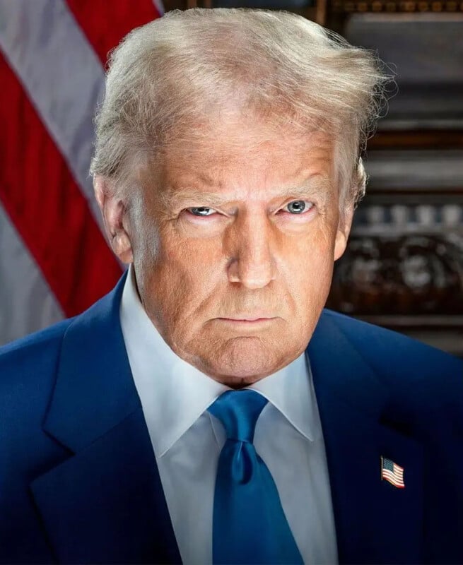 Trump official portrait