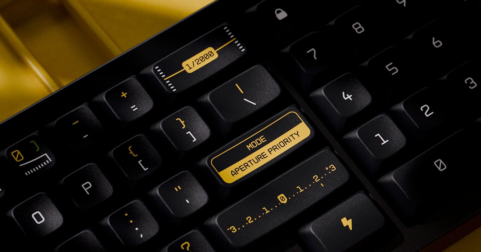 ‘Aperture Priority’ Keycaps Are for Fans of Keyboards and Cameras