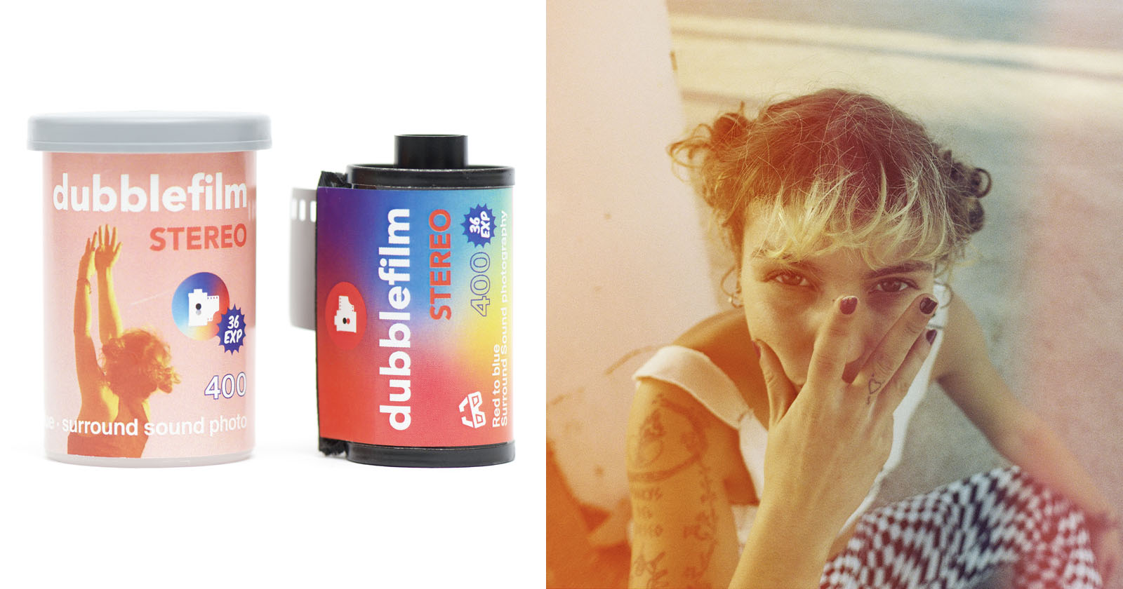 Dubbelfilm’s Updated Stereo is a ‘Refined’ Red and Blue Gradient Film