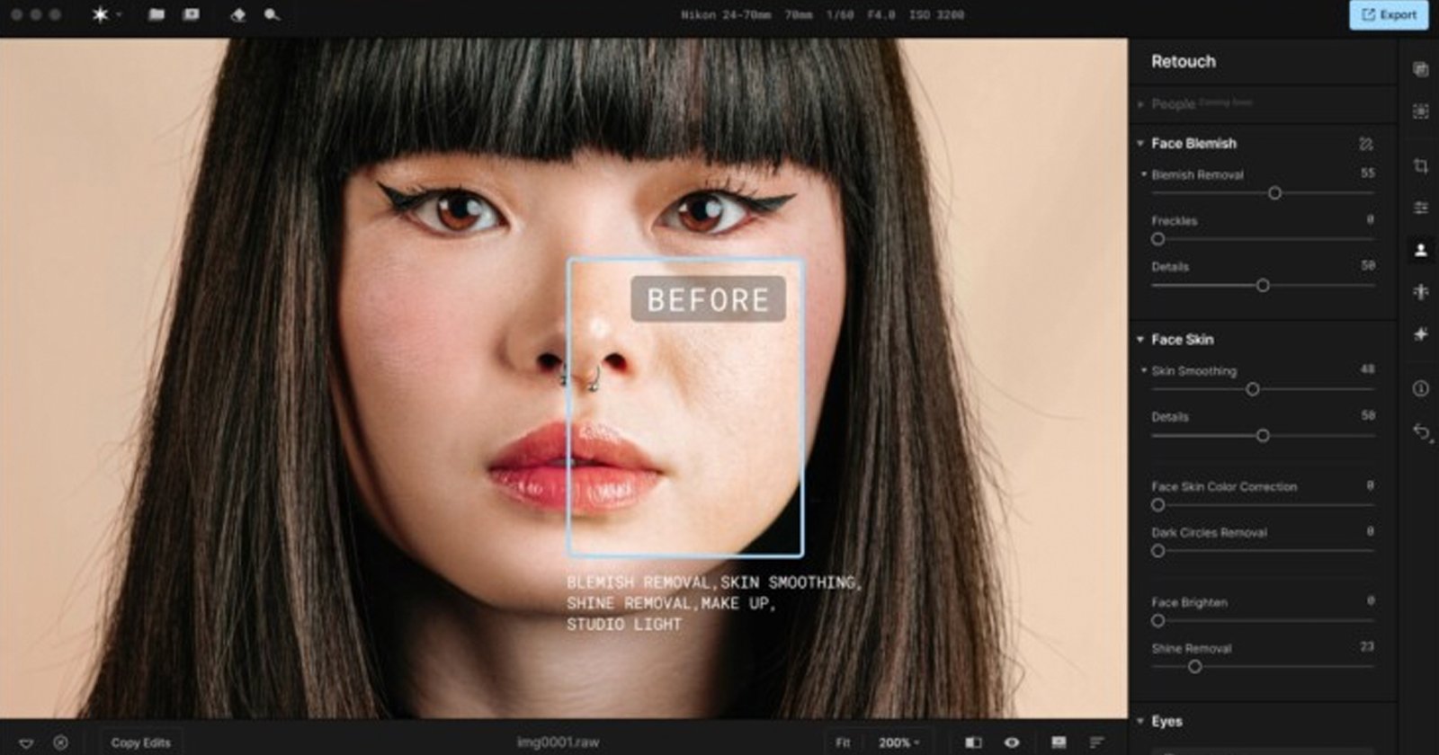 AI-Powered Portrait Retouching App Aperty Gets Three New AI Tools