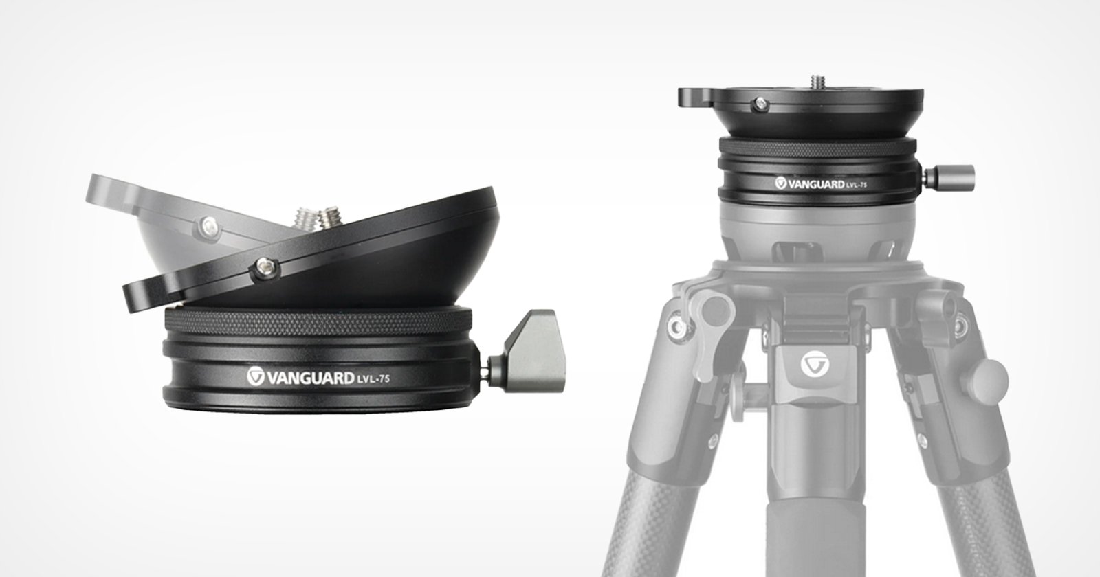 Vanguard’s Universal LVL Bases Can Level Any Tripod Head in Seconds