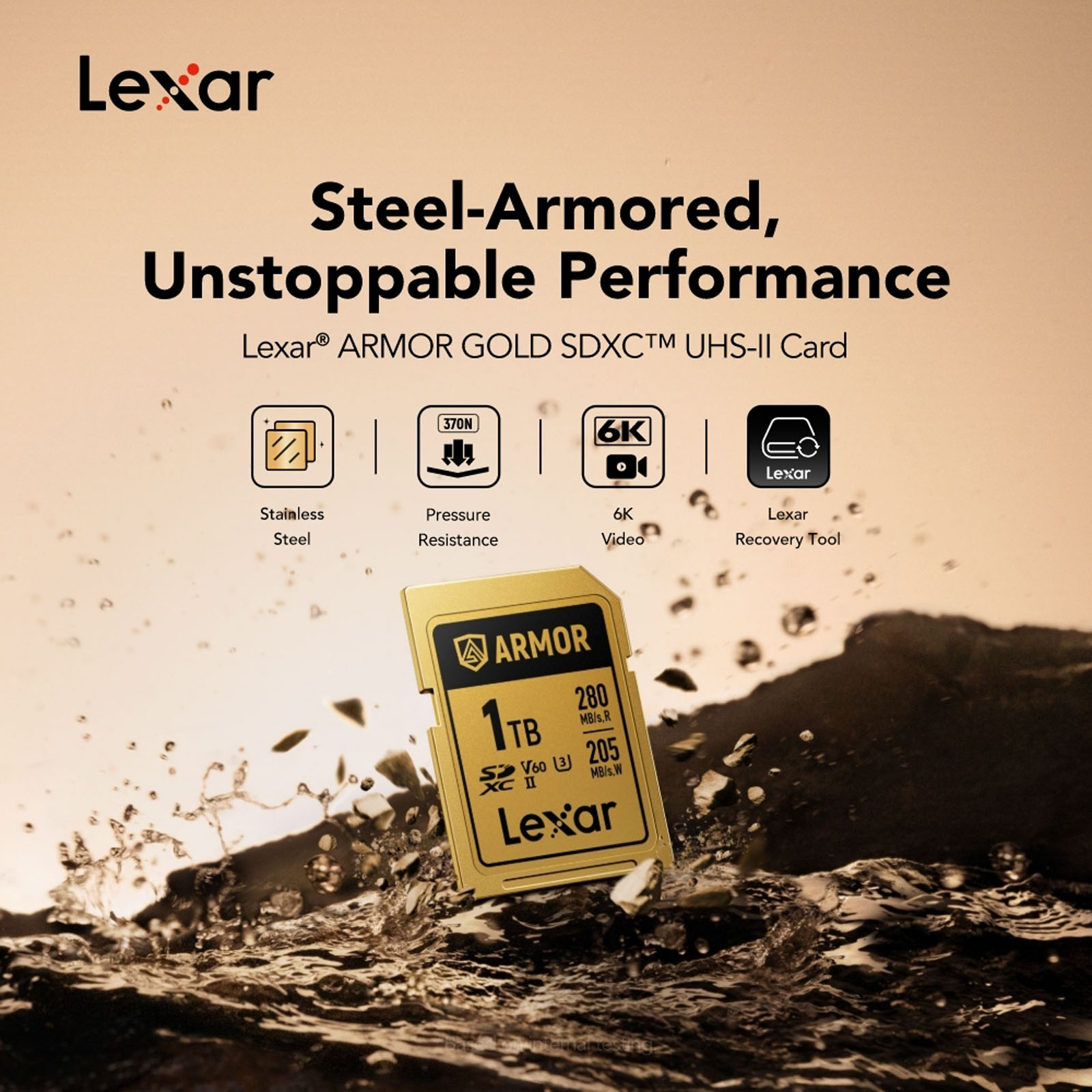 Lexar Goes for Gold with New Rugged, High-Speed Steel SD Cards | PetaPixel