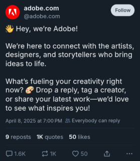 Adobe Deletes Bluesky Posts After Furious Backlash | PetaPixel