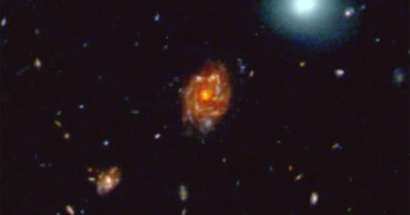 Ancient 11.7-Billion-Year-Old Spiral Galaxy Is Five Times More Massive Than the Milky Way