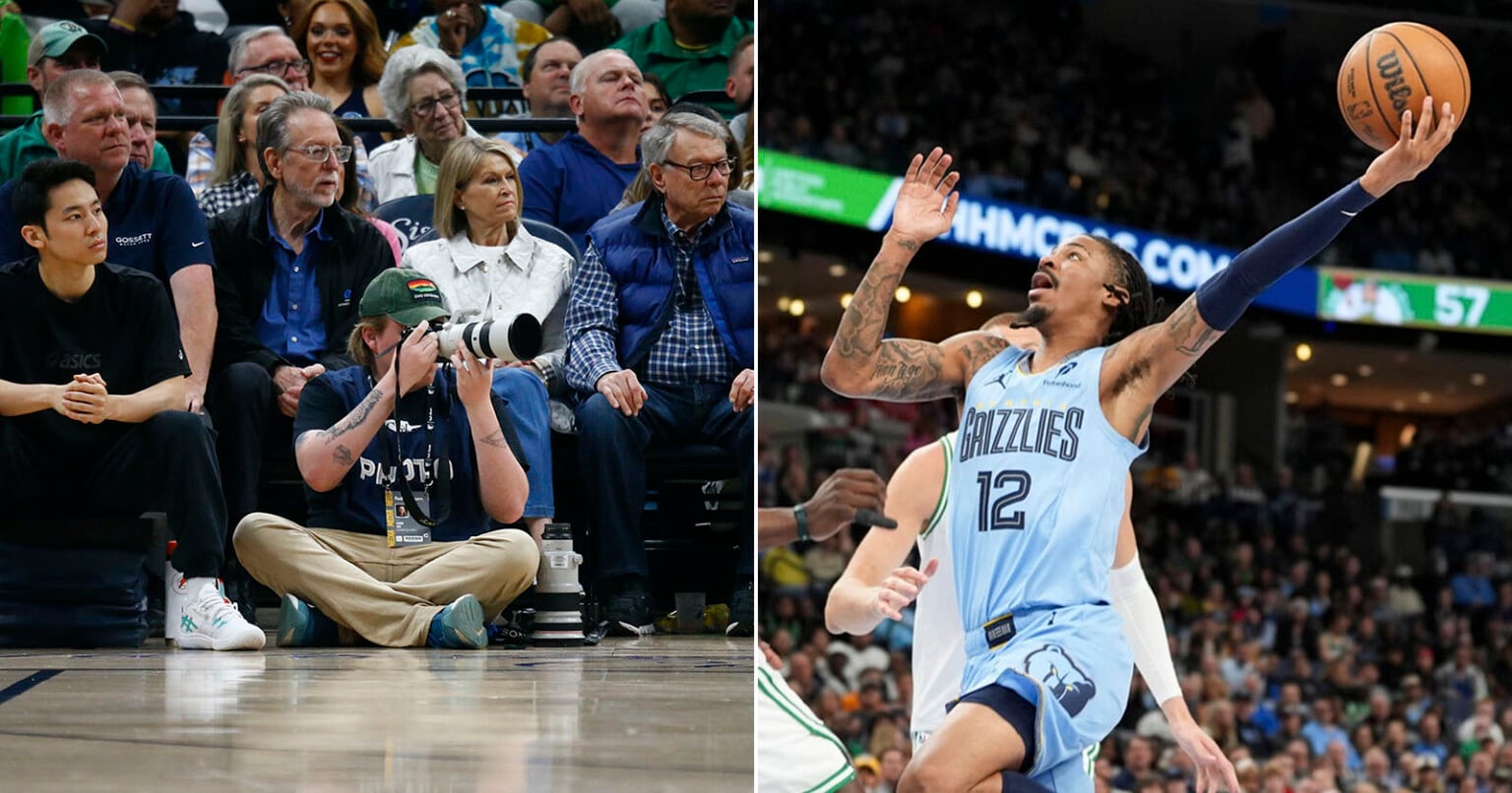 Ref Butts and Slam Dunks: What It's Like Photographing an NBA Game ...