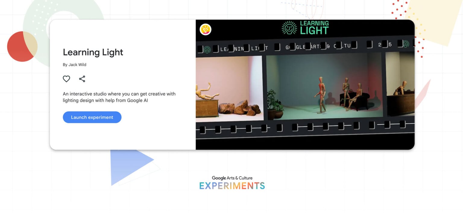 Google's New Interactive AI Tool Teaches You About Lighting for Free ...