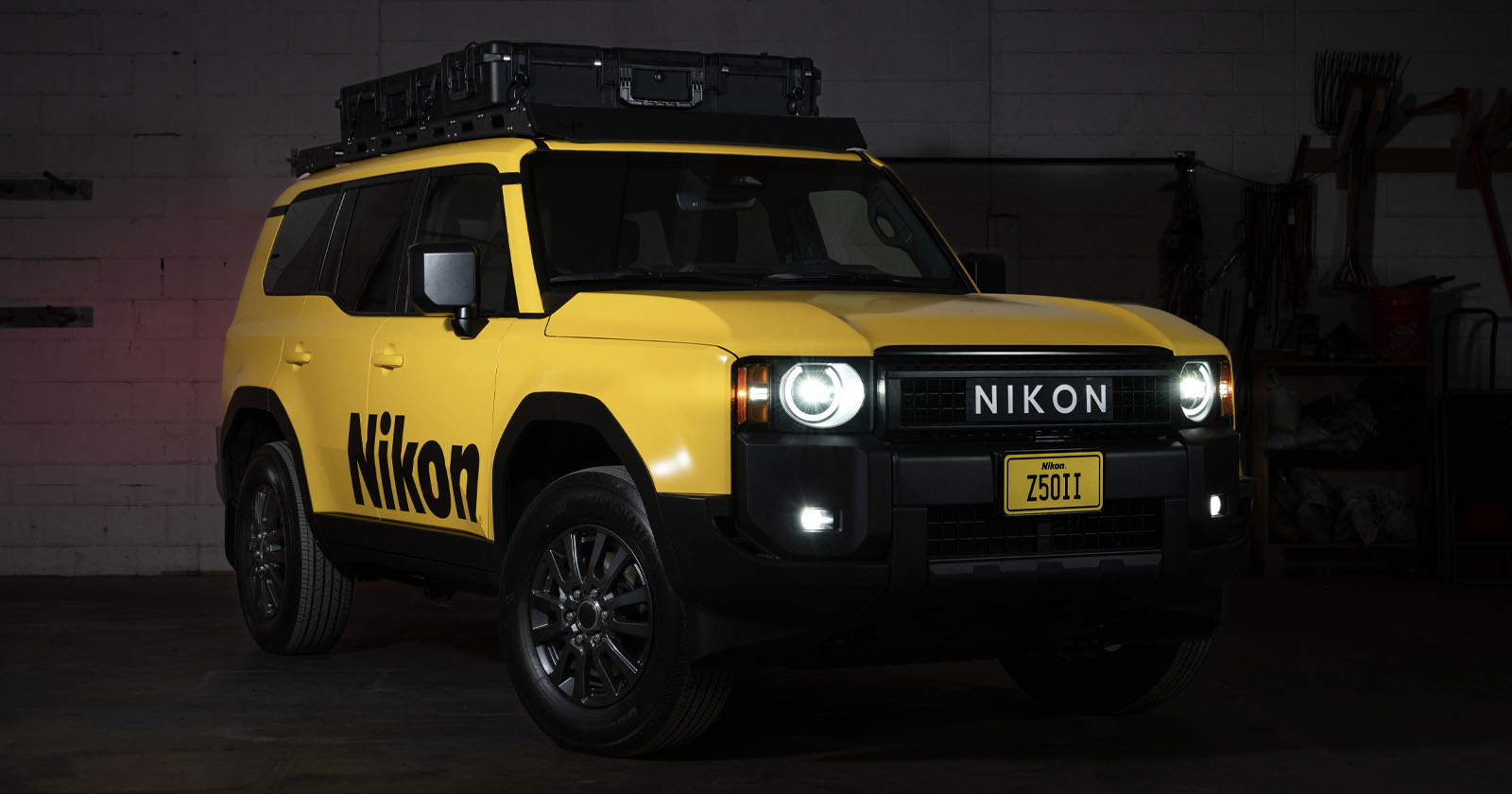 Nikon is Driving a Custom, Bright Yellow Land Cruiser Across the US