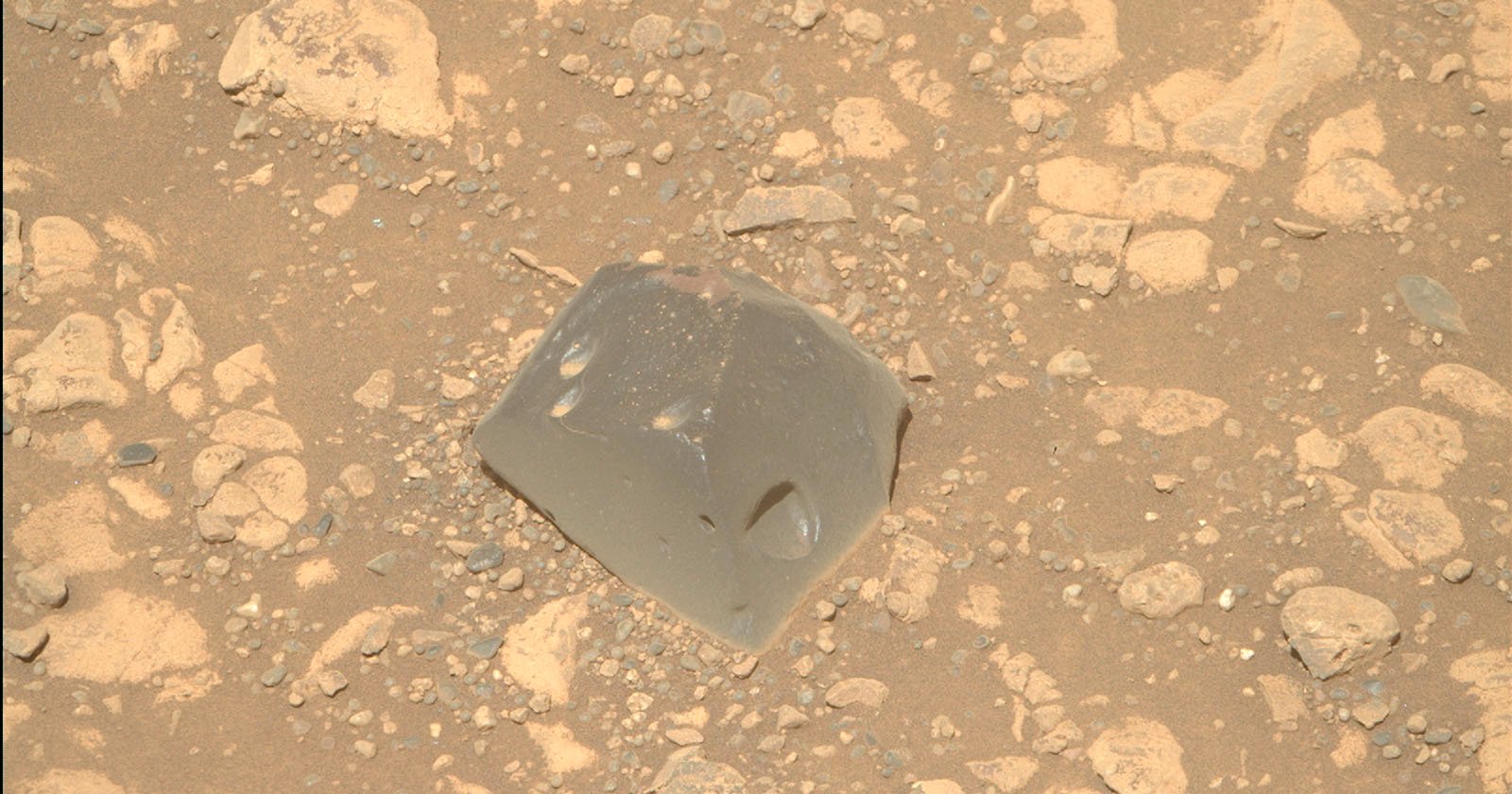 NASA Perserverance Rover Snaps Photo of ‘Skull’ on Mars