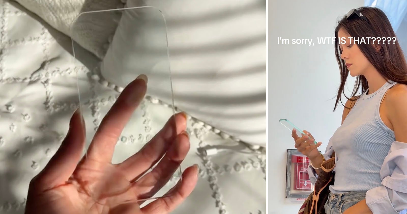 Video of Woman Scrolling Through Invisible Phone Racks Up Over 50 Million Views