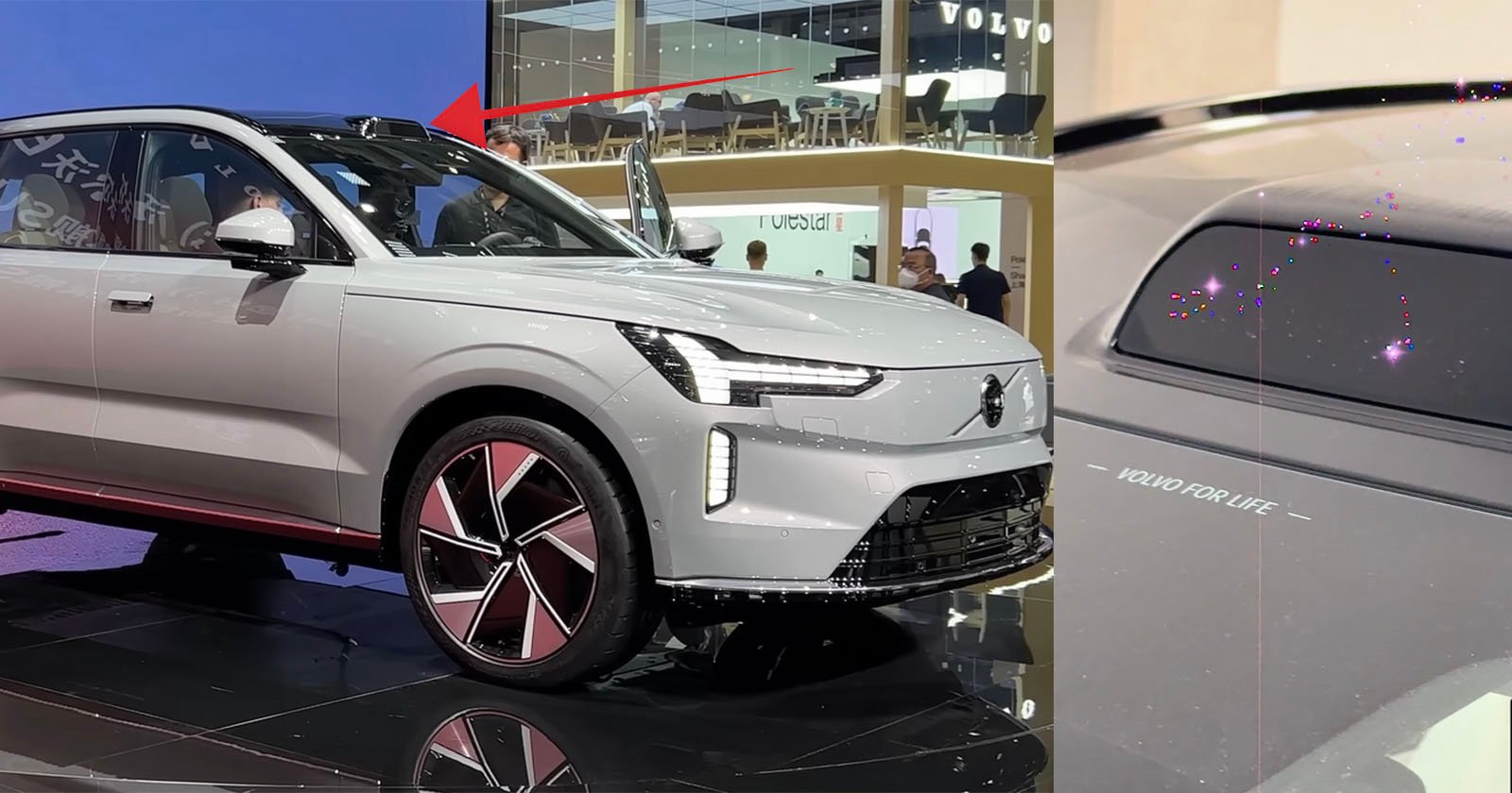 Lidar Lasers on Volvo SUV Fries Smartphone Camera Sensor