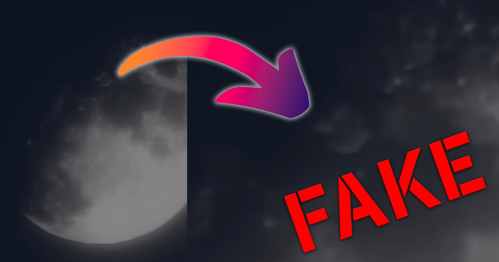 Viral Video of an Asteroid Exploding on the Moon is Fake