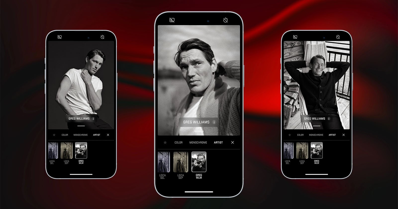 Leica Lux Camera App Adds “Artist Look” Built by Greg Williams