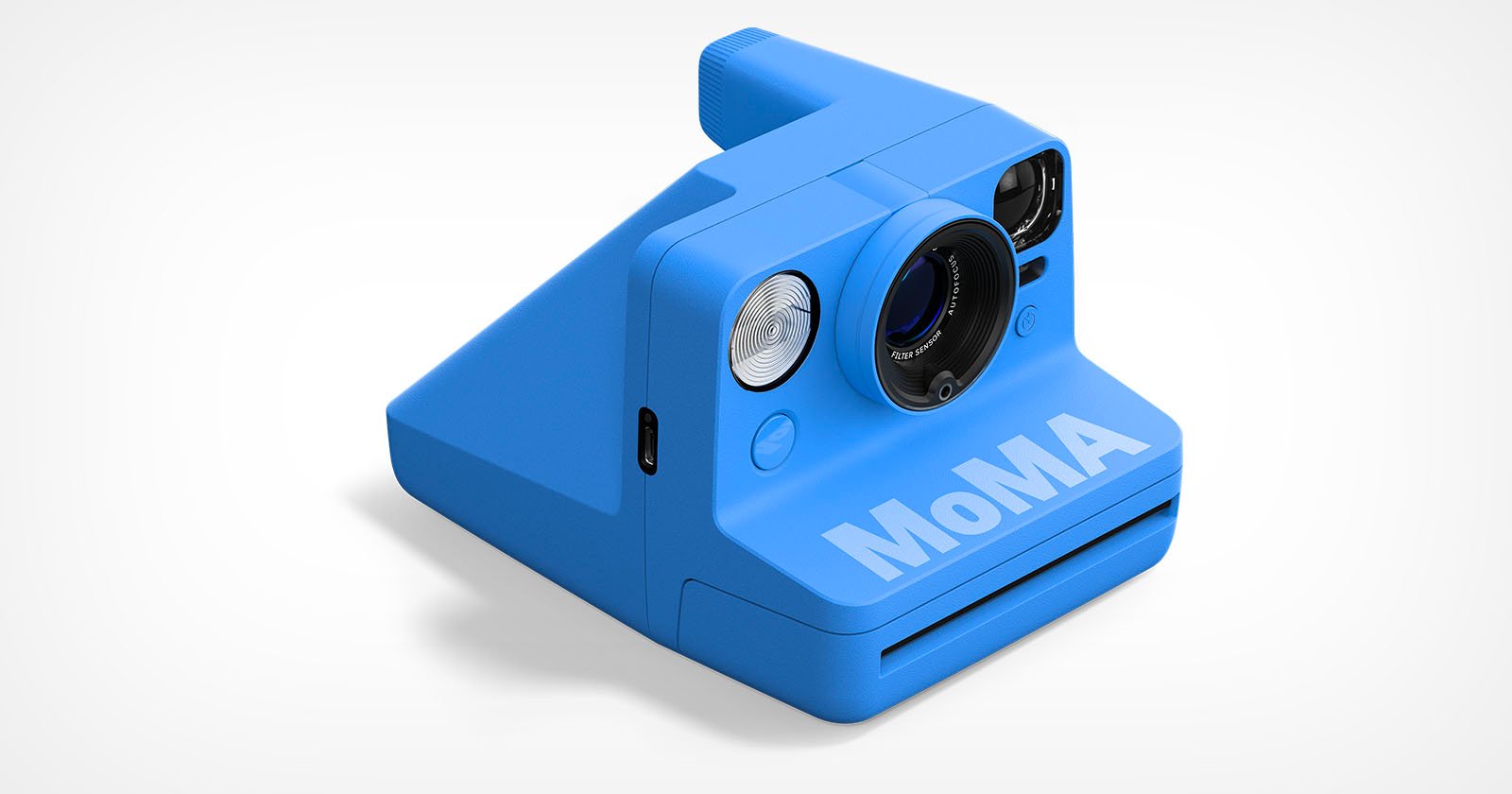 Polaroid and MoMA Collab on Bright Blue Instant Camera and Vibrant Film