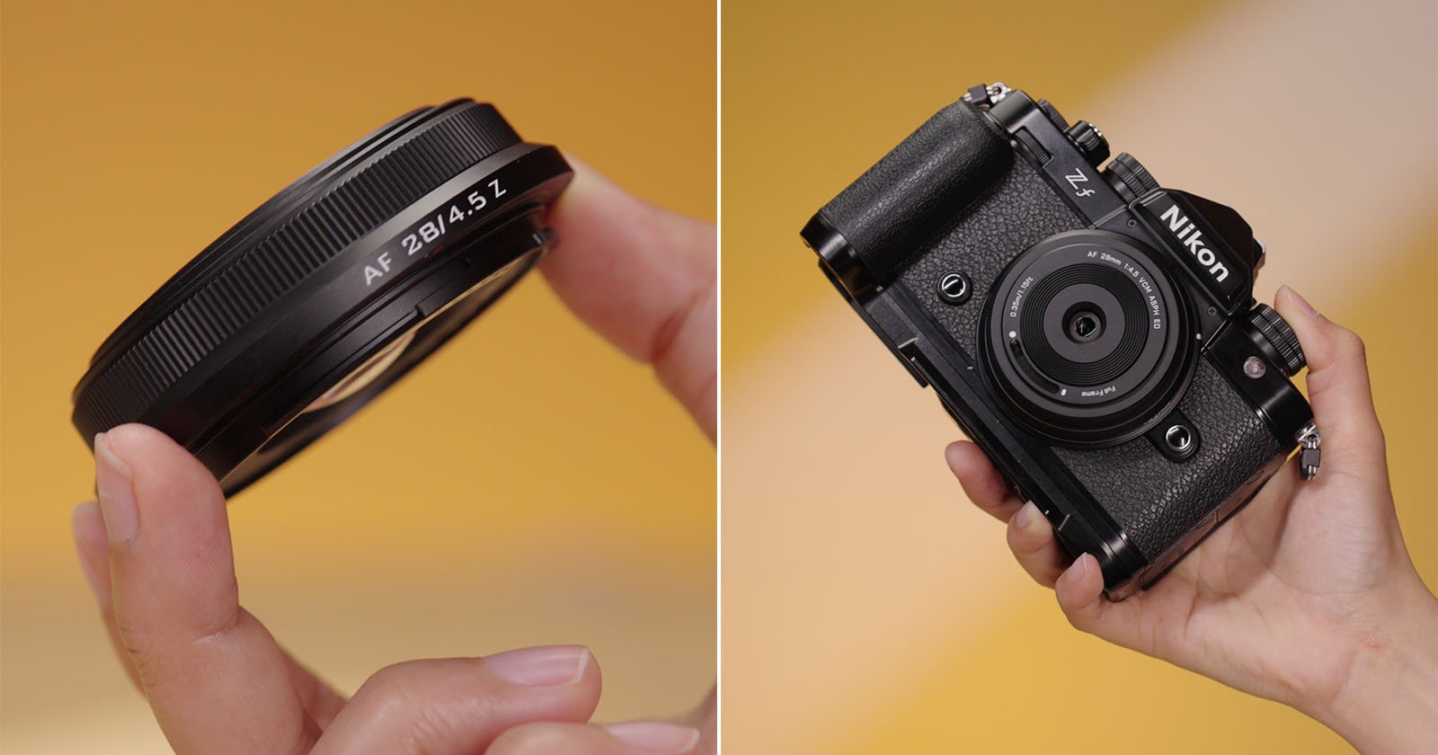 Viltrox’s New 28mm f/4.5 Lens for Nikon Z Is Barely Bigger Than a Camera Body Cap