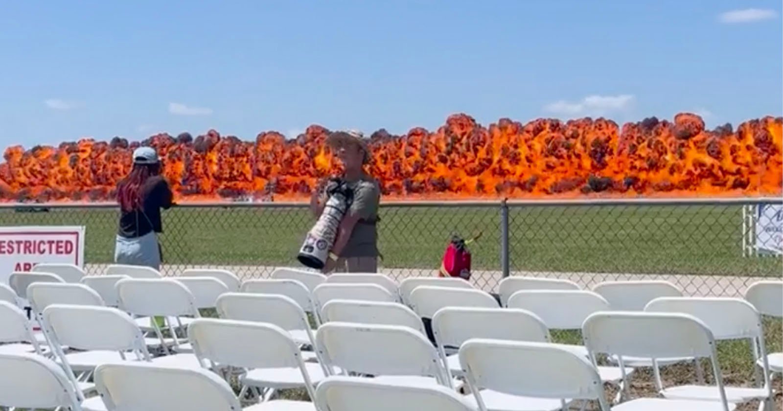 Photographer Misses Spectacular Shot at Air Show