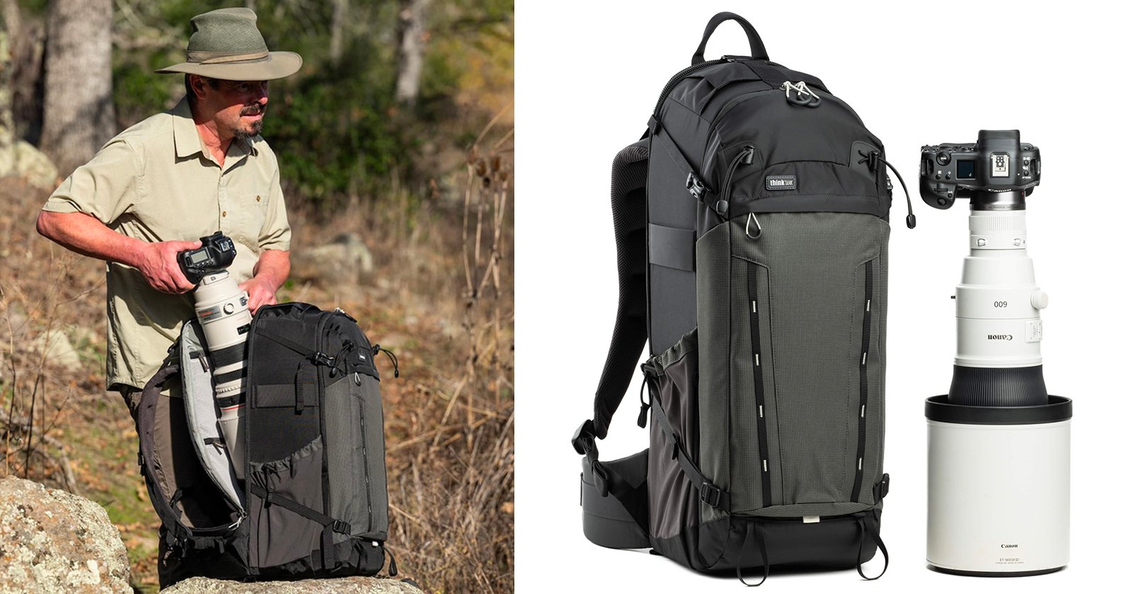Think Tank’s New Backpack Holds Your Huge Telephoto Lenses