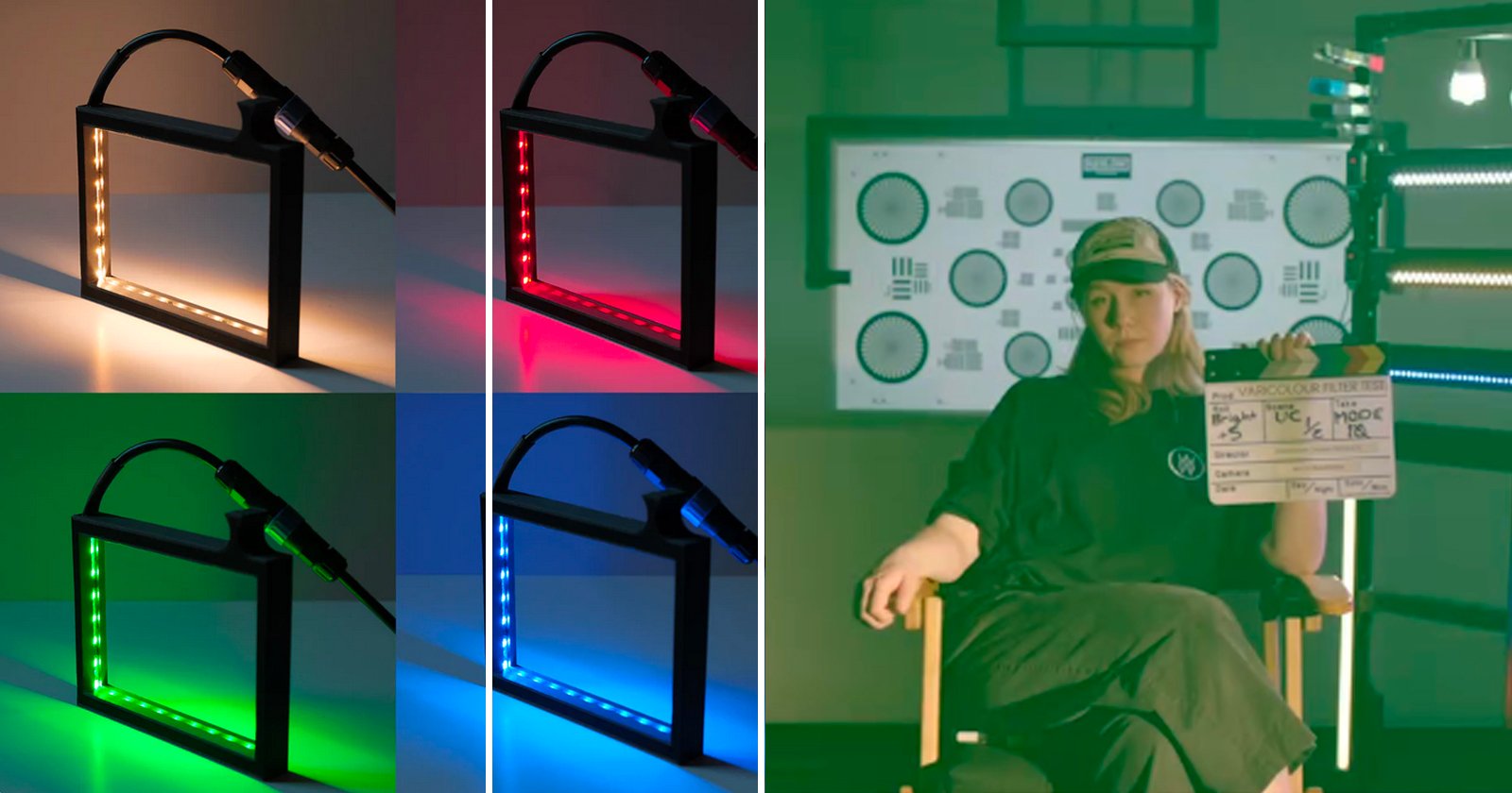 Clever Color Filter for Video Changes Color in Real-Time