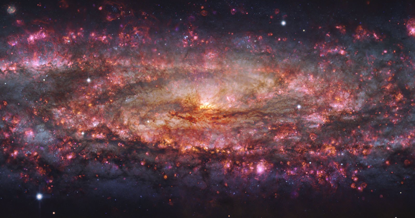 The Most Detailed Thousand-Color Image of a Galaxy Ever Captured