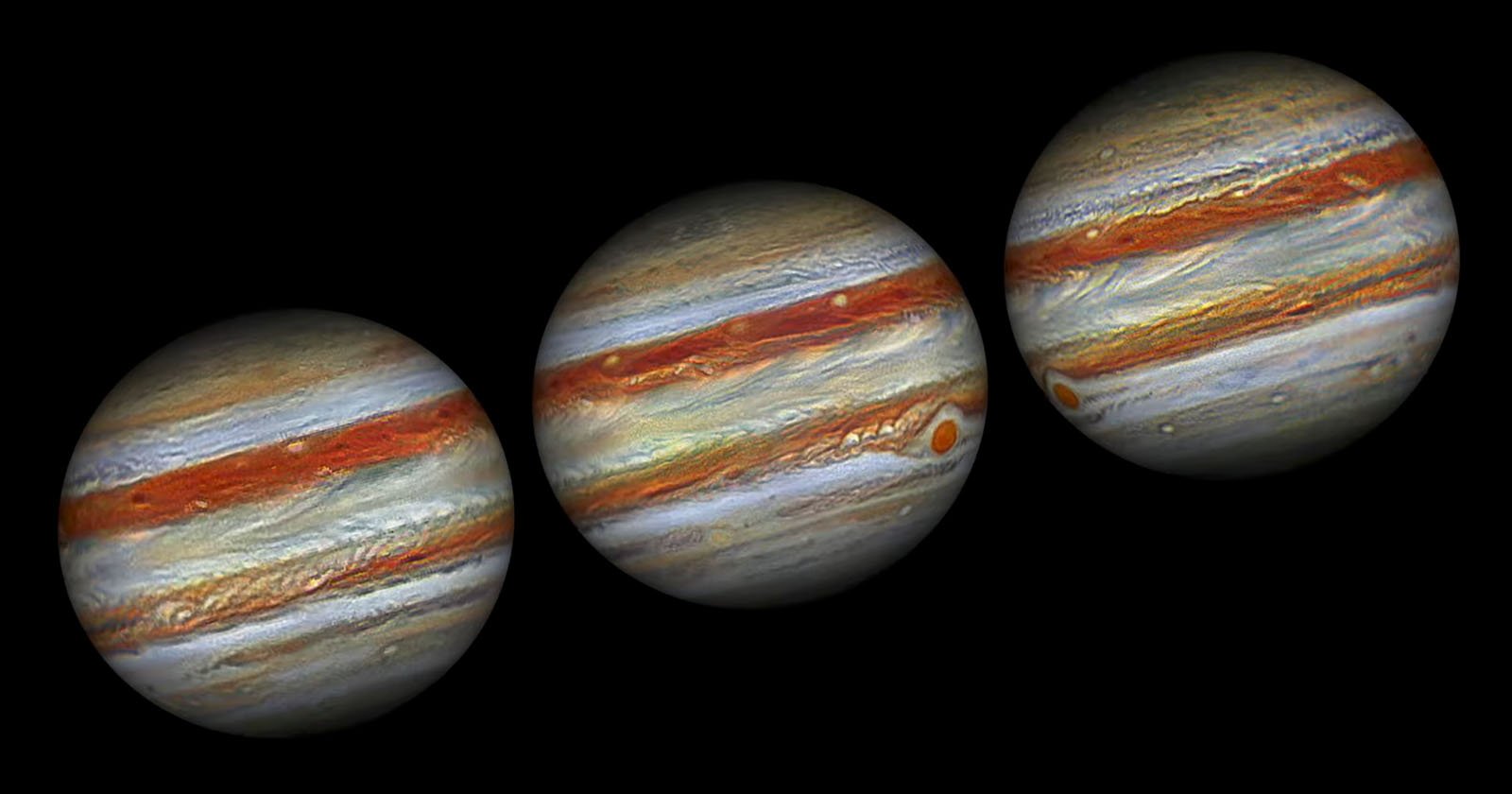 Amateur Astronomer Spent Seven Months Creating a Unique Look at Jupiter’s Massive Storms