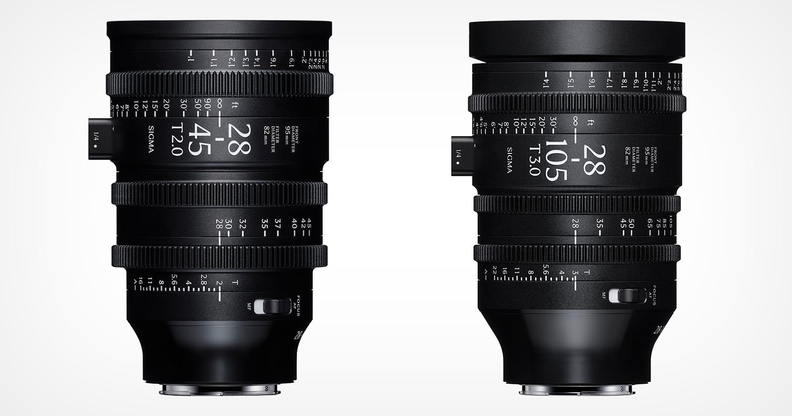 The 28-105mm T3 Will Join the 28-45mm T2 as Sigma’s First AF Cine Line Lenses