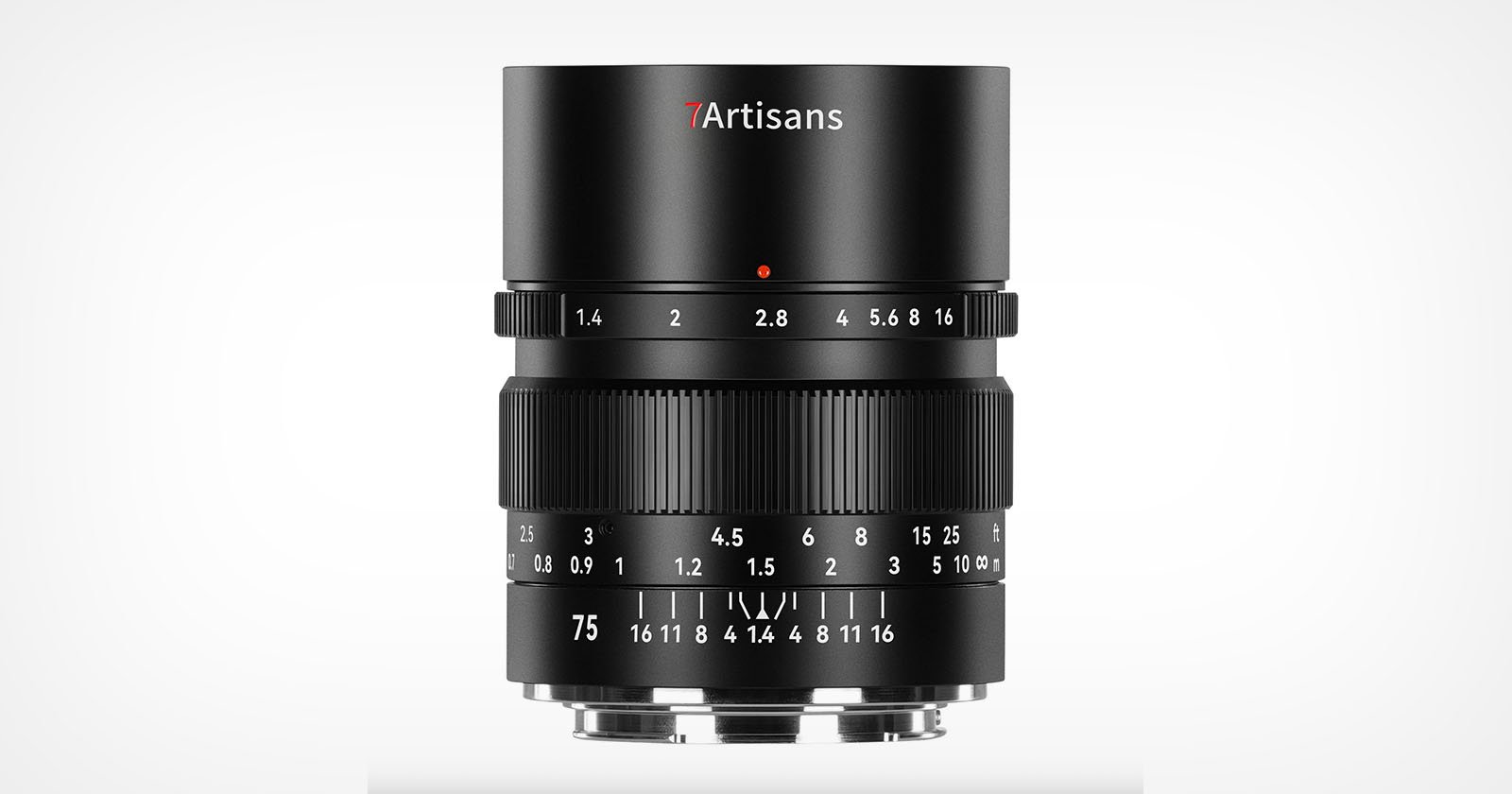 7Artisans’ Unusual 75mm f/1.4 Portrait Prime Is Just $189